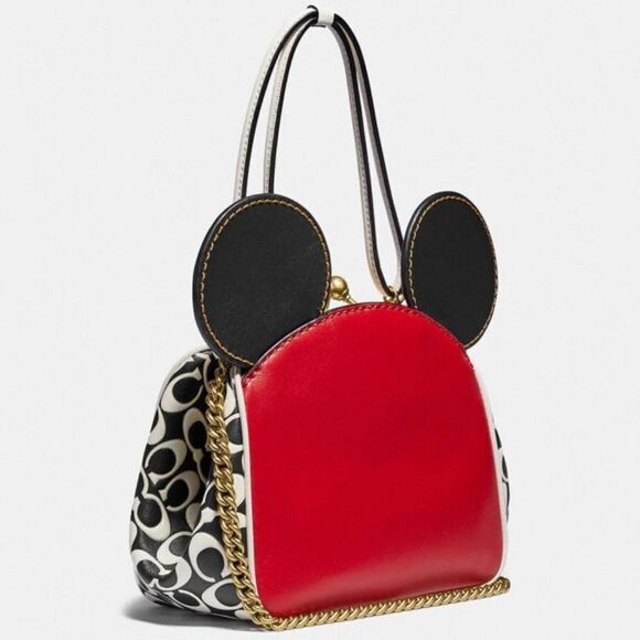 RETAIL Coach Mickey Signature C Kisslock Bag - Picture 3 of 13